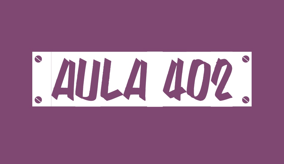 [AULA 402] font big